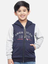 Kotty Boys & White Printed Sweatshirt