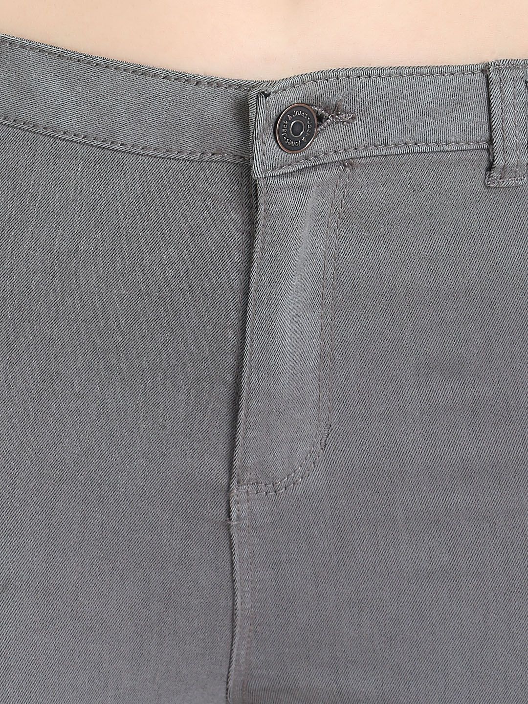 Kotty Women Grey Skinny Fit High-Rise Clean Look Stretchable Jeans