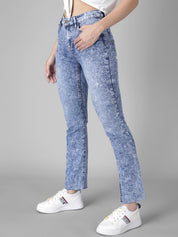 Kotty Women Blue Skinny Fit High-Rise Clean Look Jeans