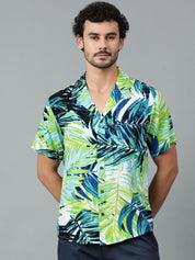 Kotty Men Tropical Printed Casual Shirt