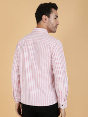 Kotty Men Relaxed Spread Collar Graphic Printed Casual Shirt