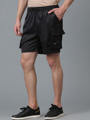 Kotty Men Low-Rise Cargo Shorts