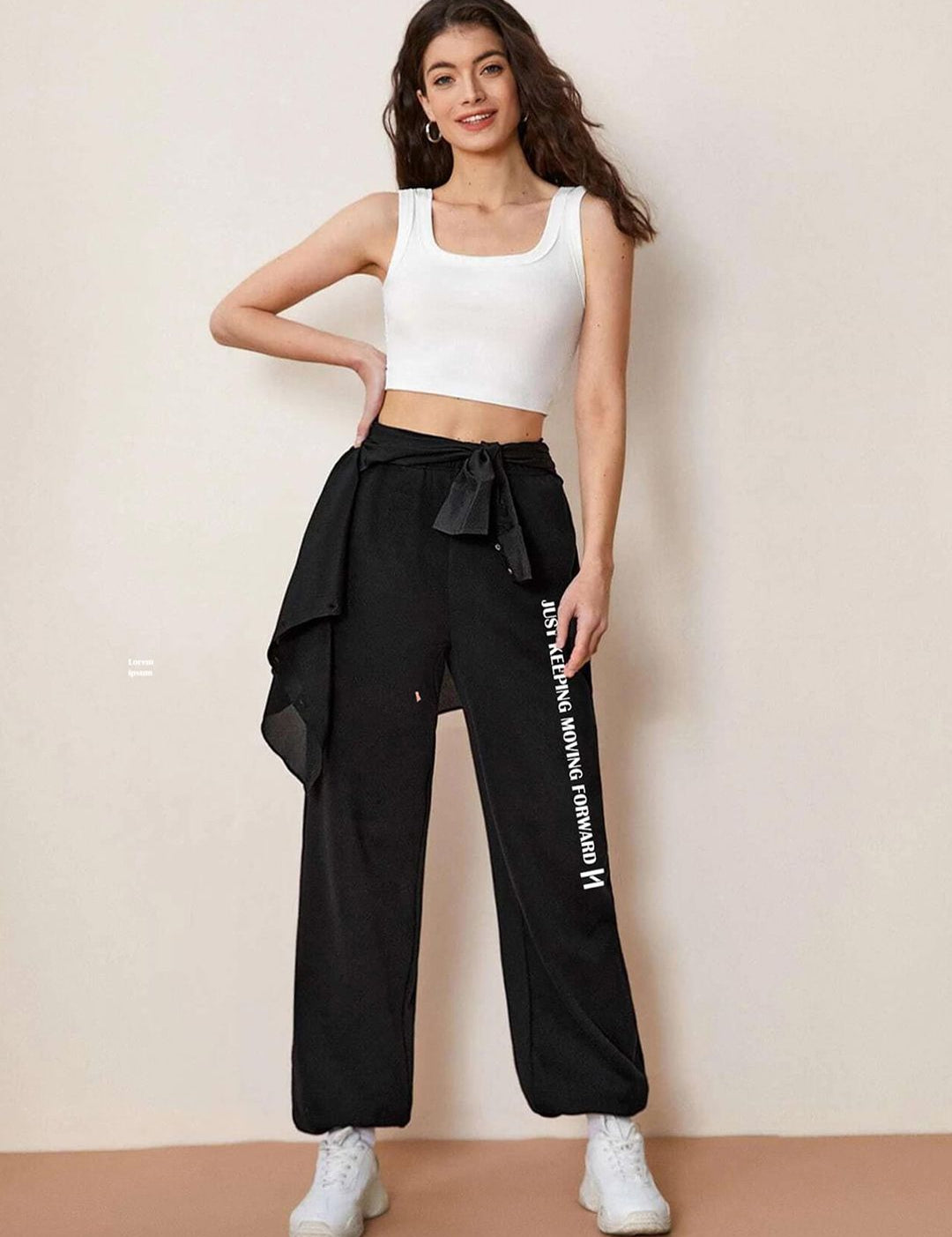 Kotty Women Typography Printed Joggers