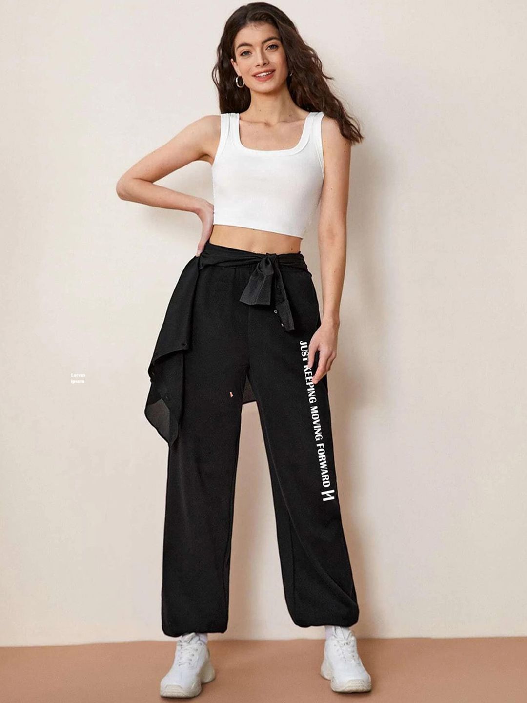 Kotty Women Typography Printed Joggers