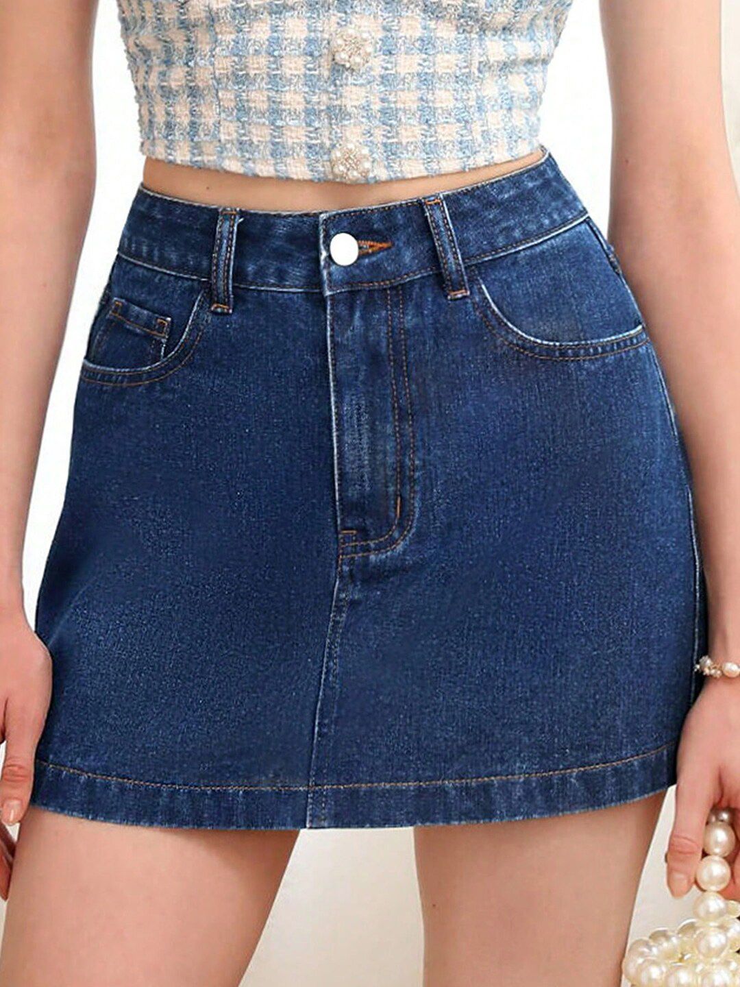 Stylecast X KOTTY Basics Straight Mini Skirts