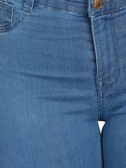 Kotty Women Blue Skinny Fit High-Rise Clean Look Jeans