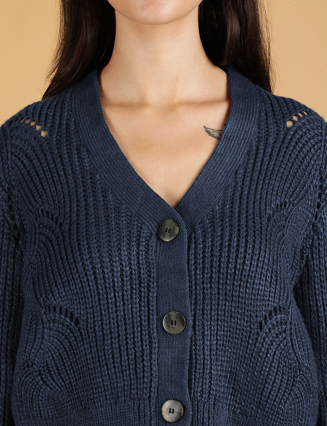 Kotty Women V-Neck Cardigan