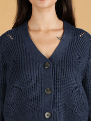 Kotty Women V-Neck Cardigan