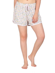 Kotty Women Pink Lounge Shorts KTTSLEEPSHORTS222