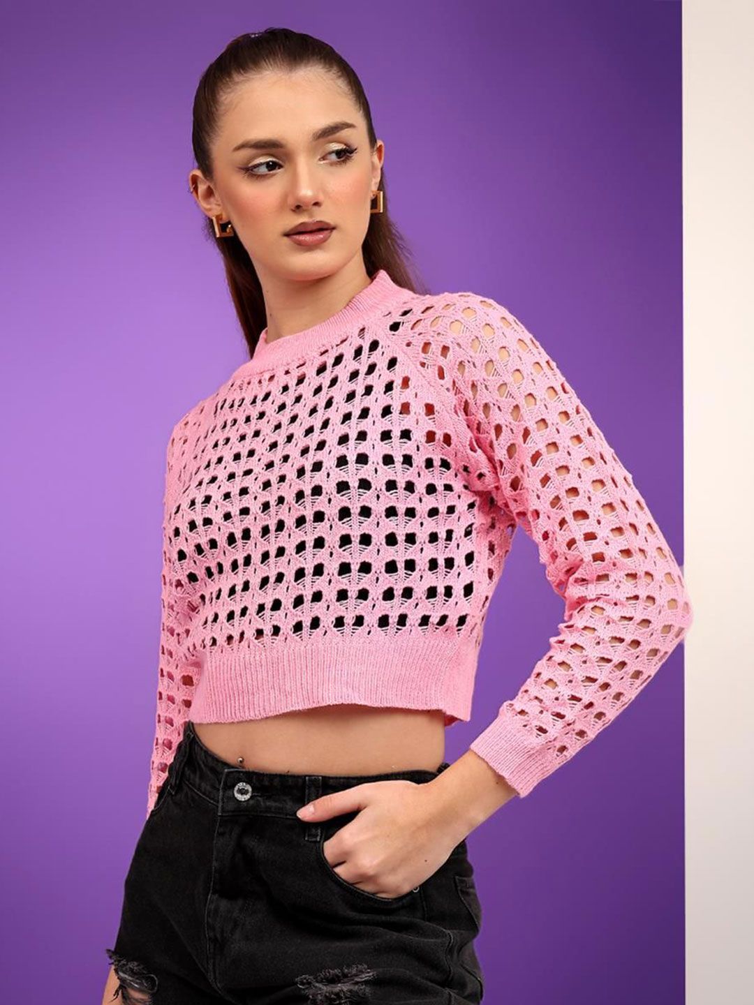 Kotty Women Crop Pullover