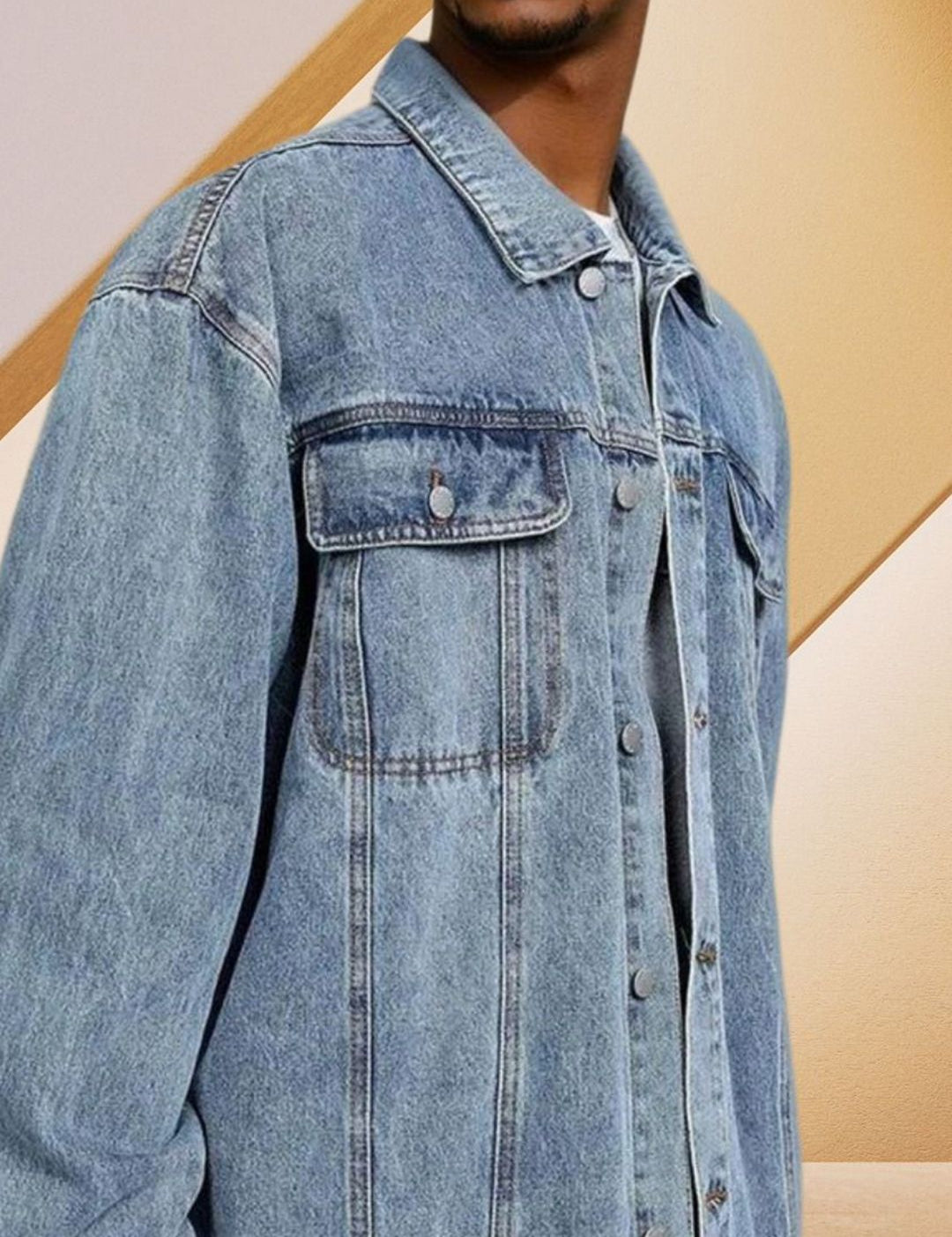 Kotty Open Front Denim Jacket
