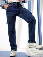 Kotty Men Comfort Regular Fit Mid-Rise Stretchable Cotton Jeans