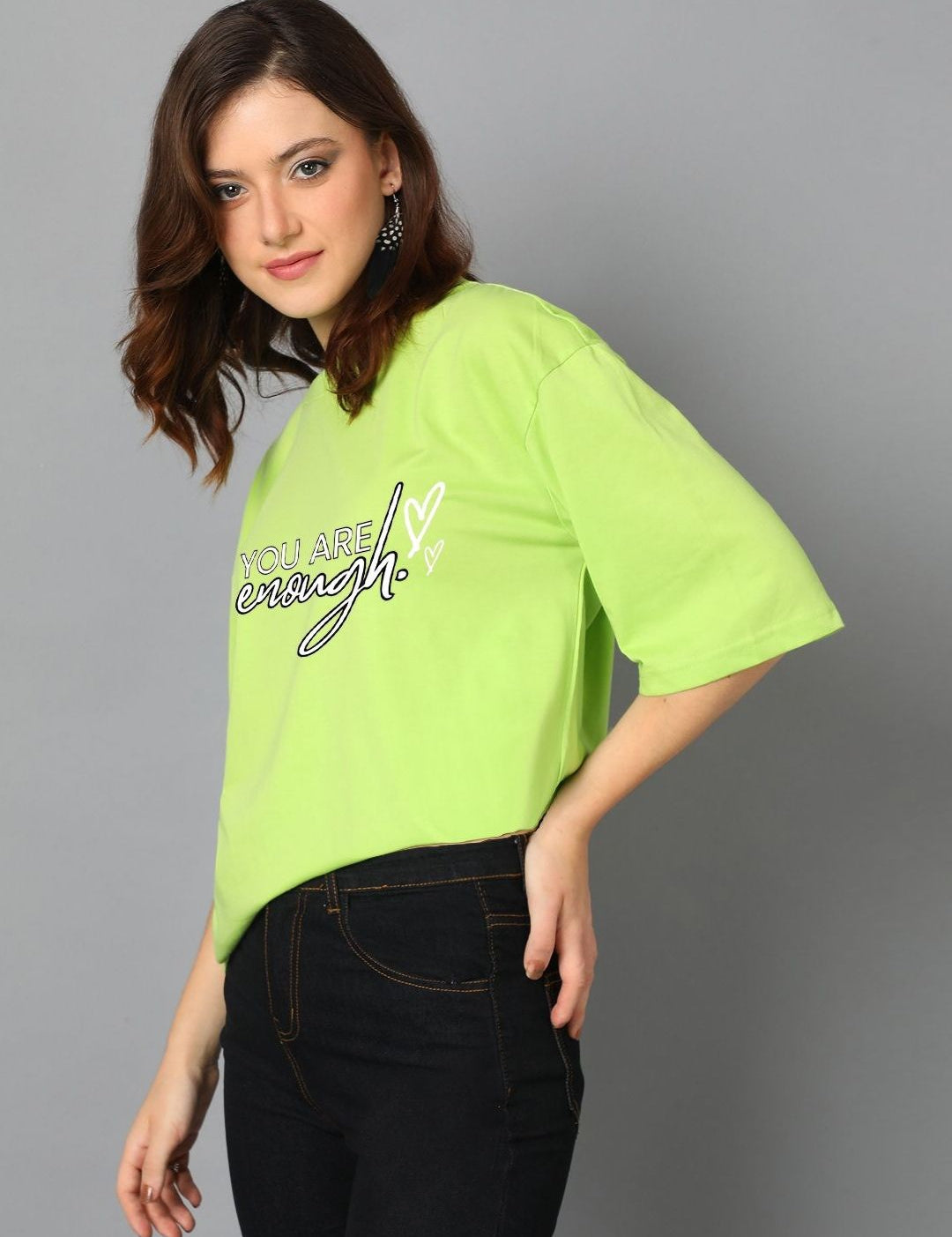 Kotty Women Typography Printed T-shirt