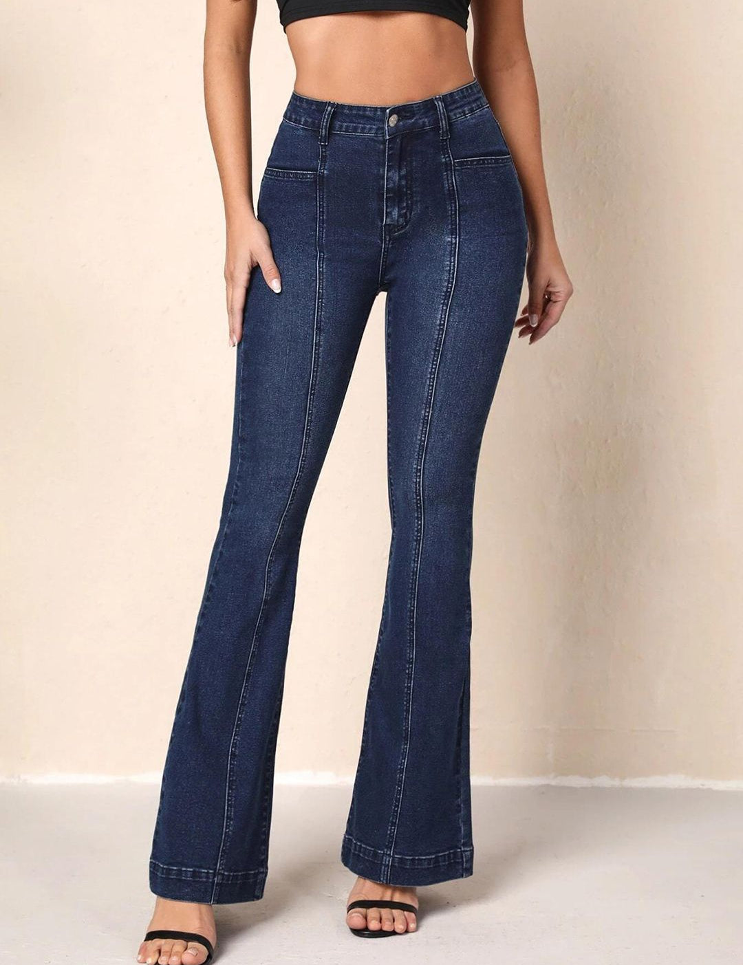 Kotty Women Bootcut High-Rise Stretchable Jeans