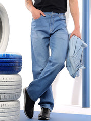 Kotty Men Comfort Fit Mid-Rise Stretchable Jeans