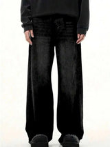 Kotty Men Wide Leg Low-Rise Stretchable Jeans