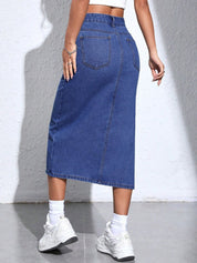 Stylecast X KOTTY Basics Straight Midi Skirts