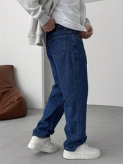 Kotty Men Straight Fit Low-Rise Stretchable Jeans