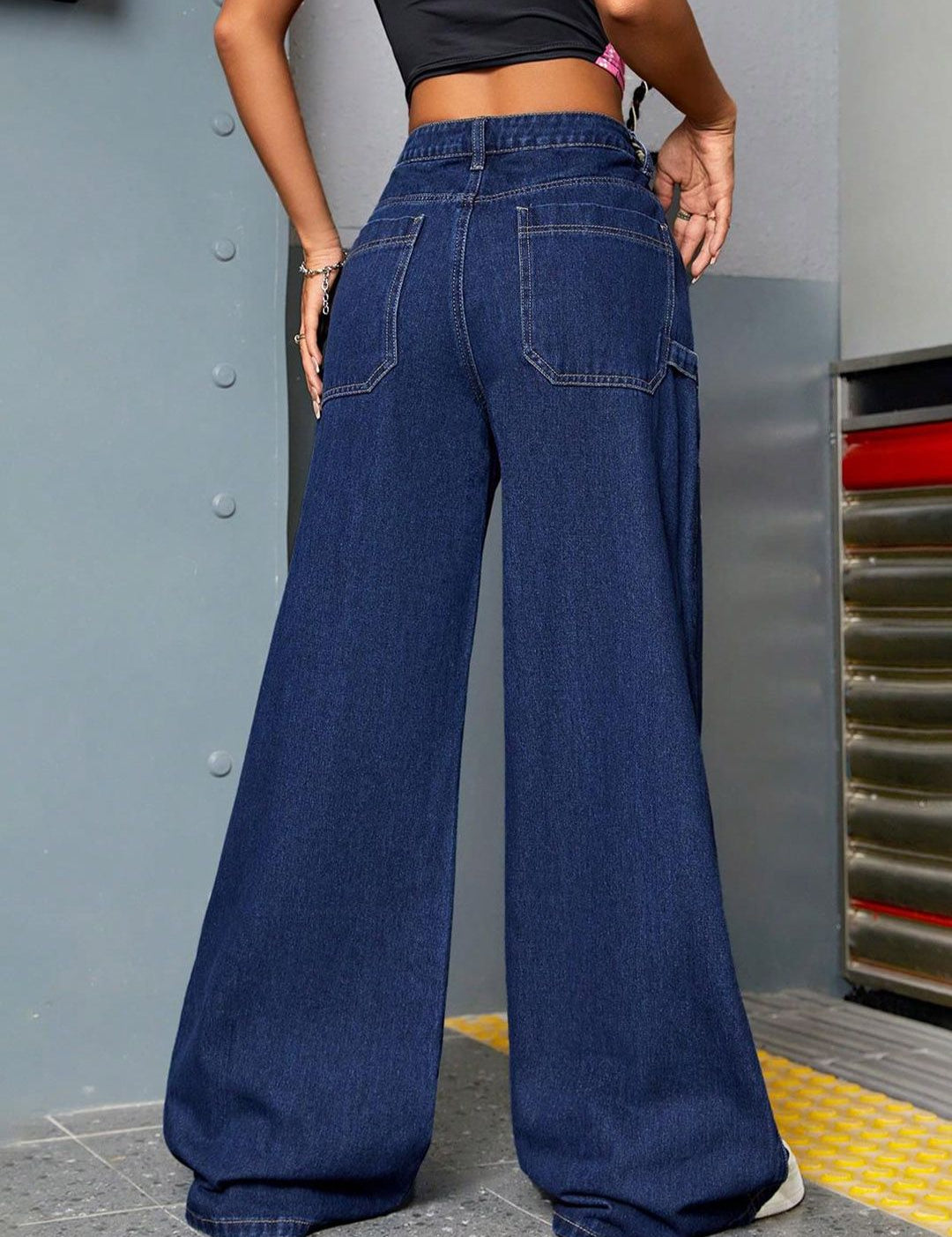 Kotty Women Blue Jean High-Rise Clean Look Stretchable Jeans