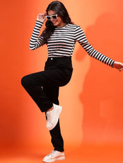 Stylecast X KOTTY Basics Women Slim Fit High-Rise Clean Look Stretchable Jeans