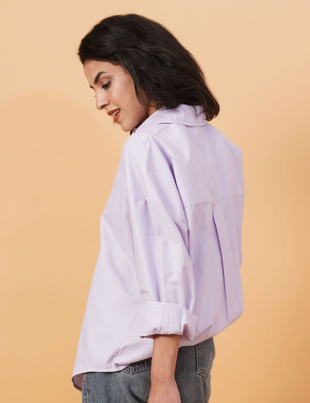 Kotty Spread Collar Casual Shirt