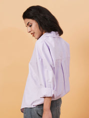 Kotty Spread Collar Casual Shirt