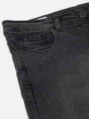 Kotty Women Black Jean Light Fade Stretchable Jeans