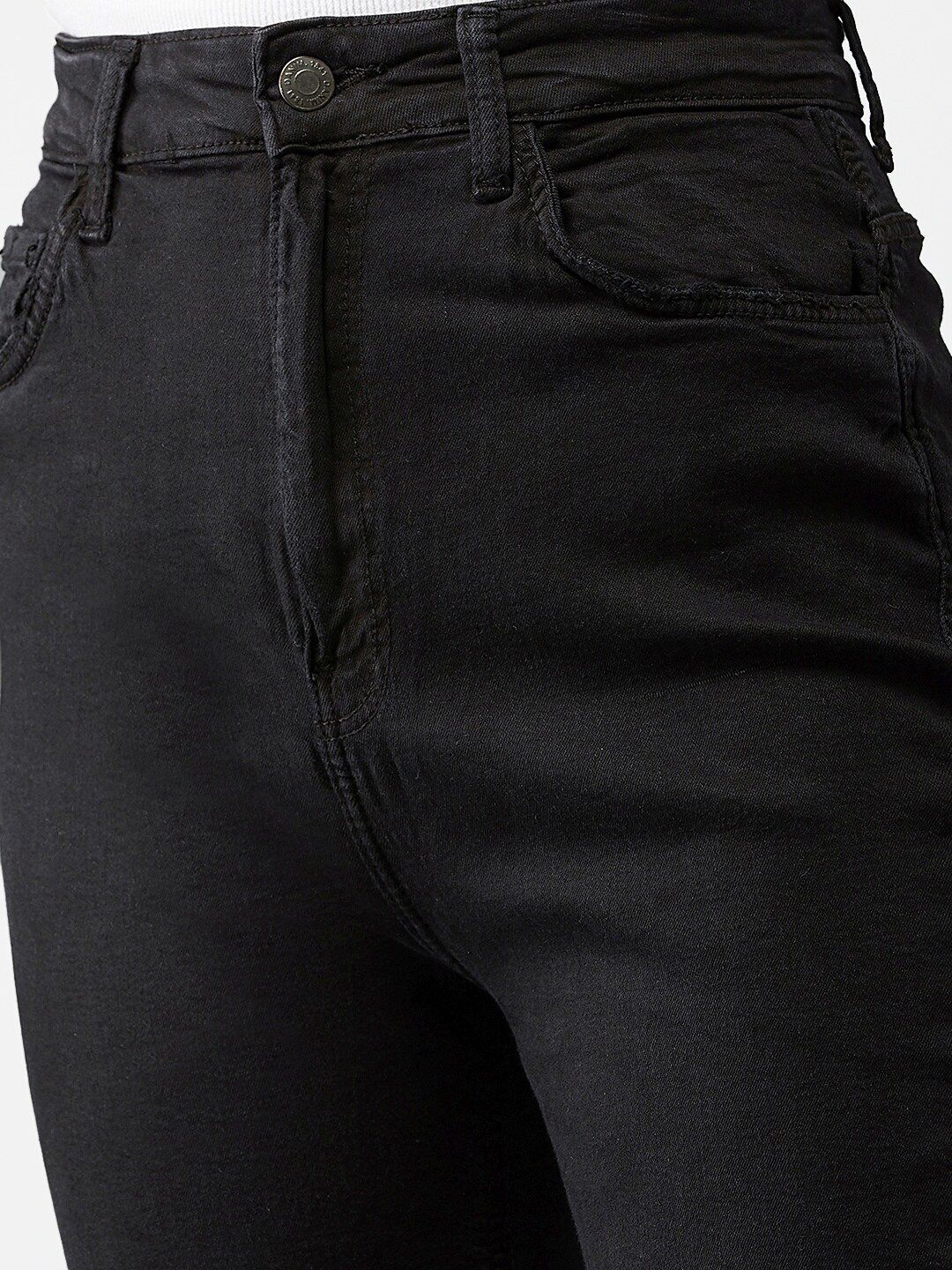 Kotty Women Black Skinny Fit Jeans