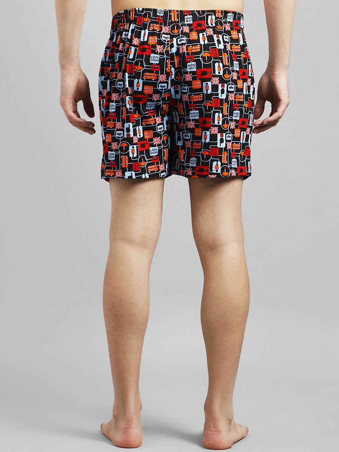 Kotty Men Pack of 2 Blue & Red Printed Boxers KTT2PCMENSBOXERSET39S