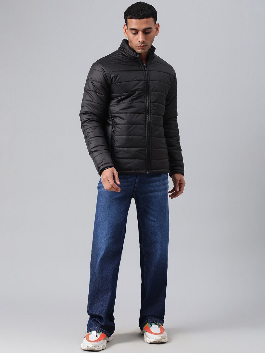 Kotty Men Mock Collar Puffer Jacket