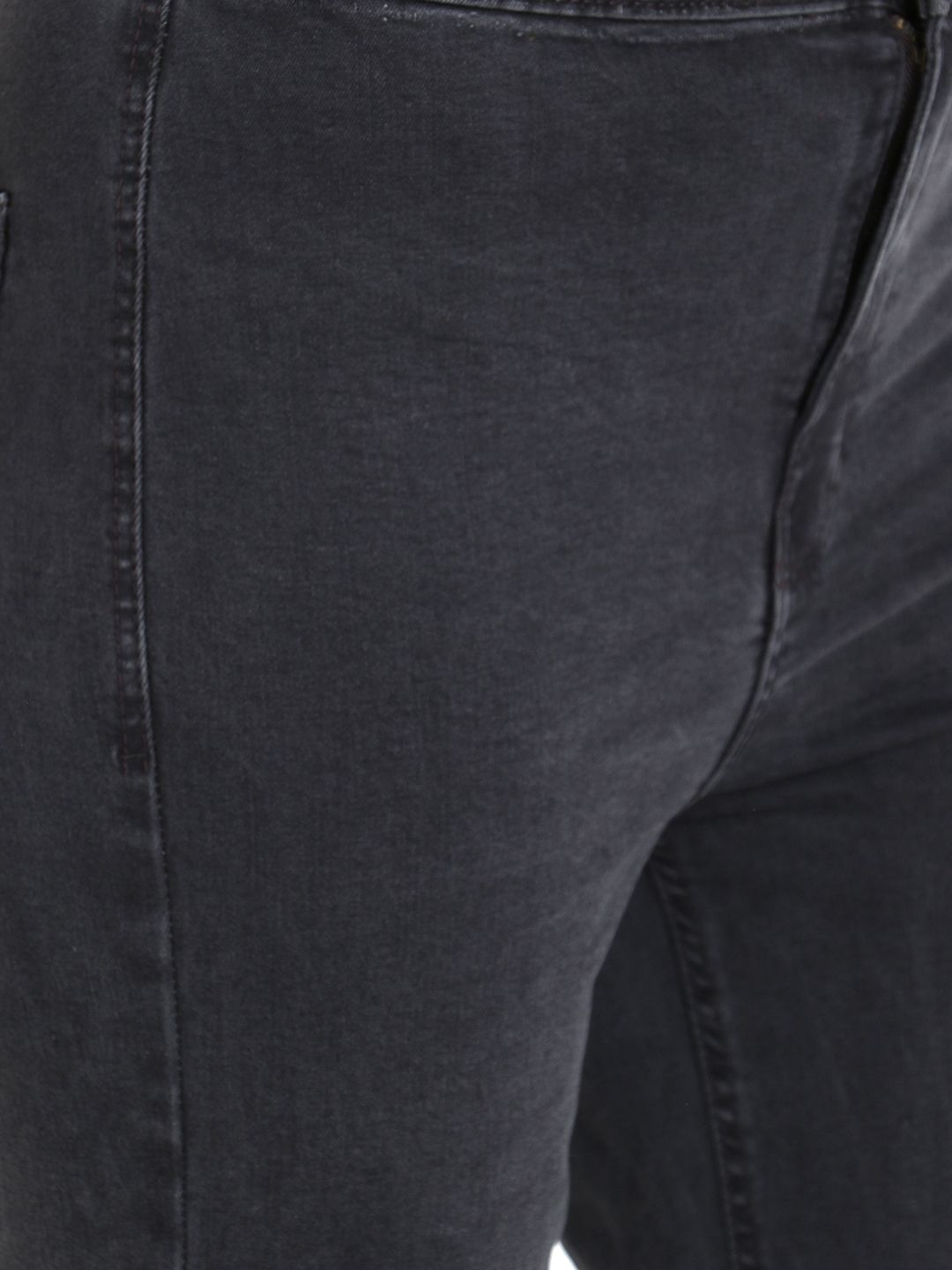 Kotty Women Black Flared High-Rise Clean Look Stretchable Jeans