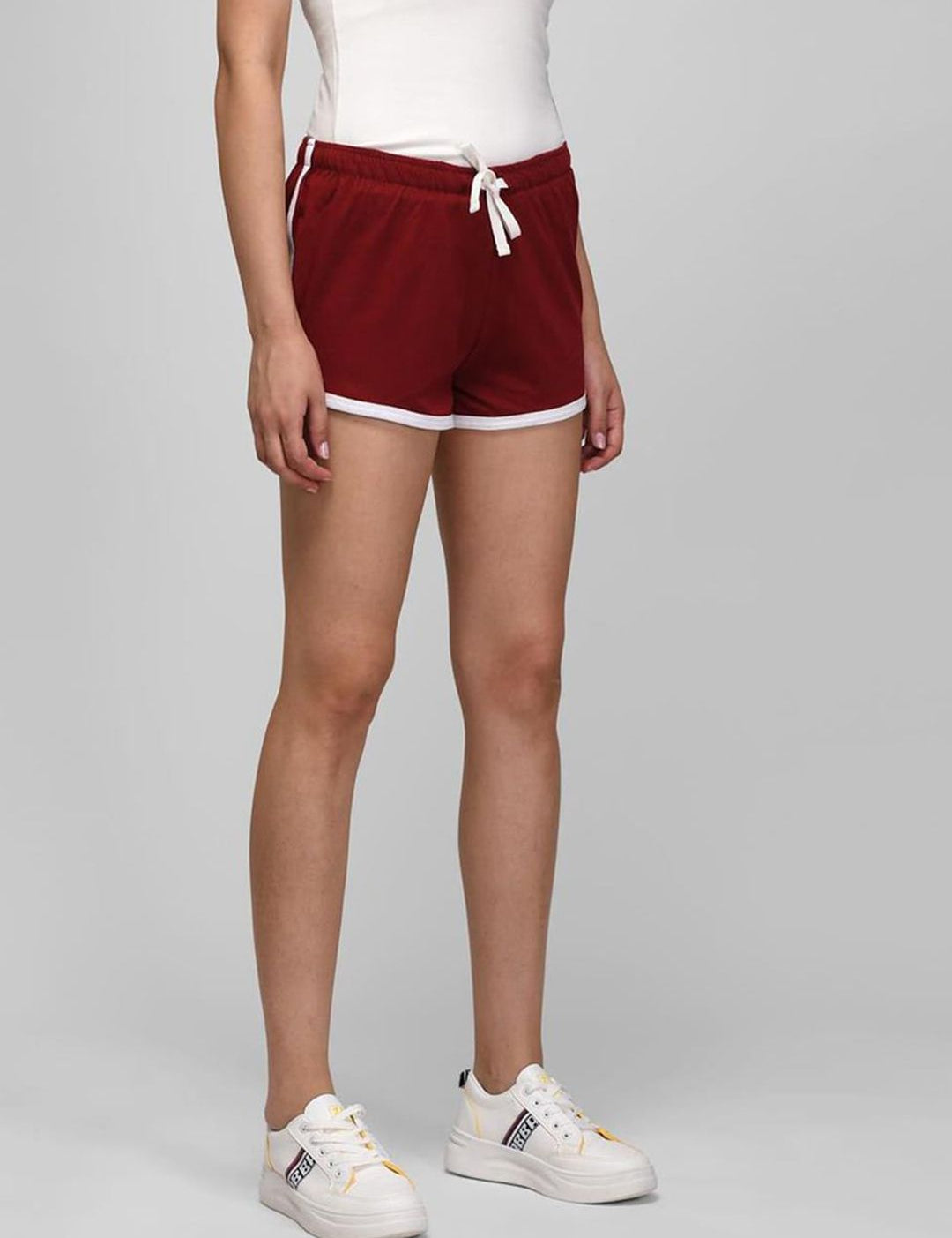 Kotty Women Pack of 2 Mid-Rise Slim Fit Low-Rise Shorts