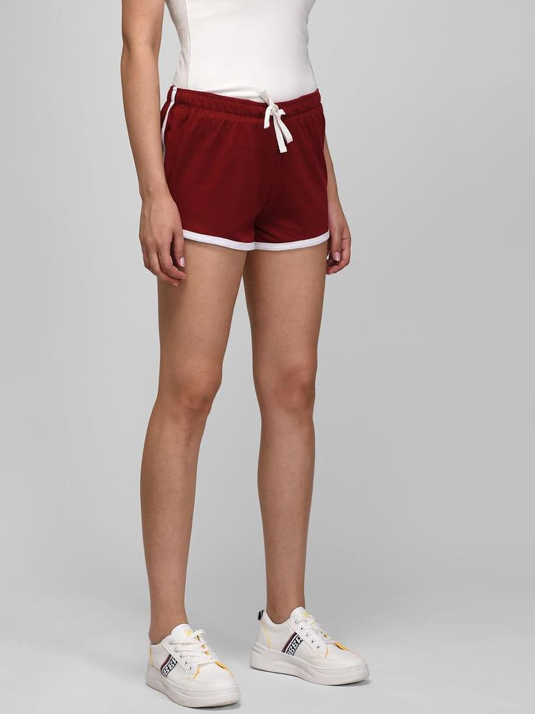 Kotty Women Pack of 2 Mid-Rise Slim Fit Low-Rise Shorts