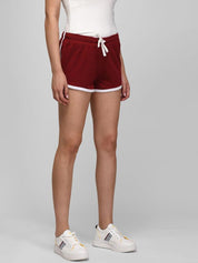 Kotty Women Pack of 2 Mid-Rise Slim Fit Low-Rise Shorts