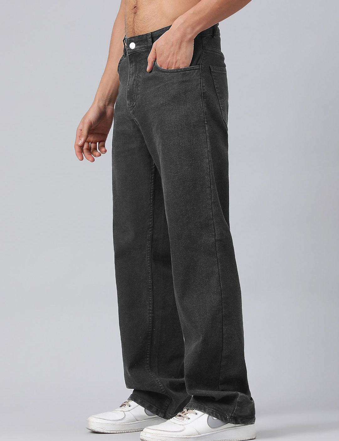 Kotty Men Jean Wide Leg Stretchable Jeans
