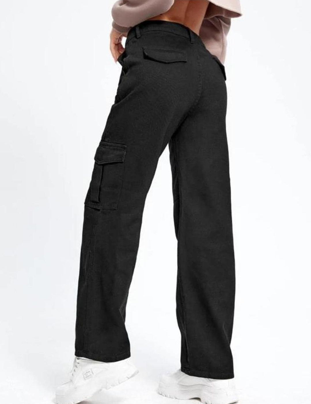 Kotty Women Jean Straight Fit High-Rise Clean Look Stretchable Jeans