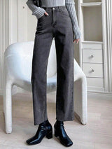 Kotty Women Straight Fit High-Rise Stretchable Jeans