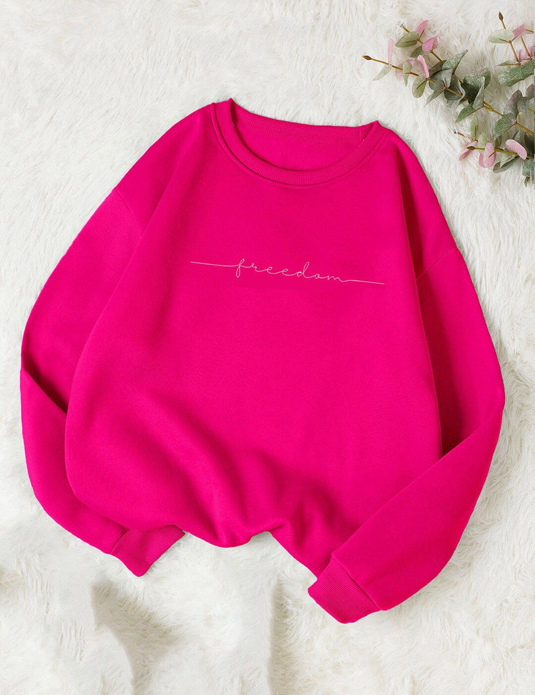 Kotty Round Neck Fleece Pullover