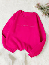 Kotty Round Neck Fleece Pullover