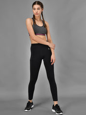 Kotty Women Black Solid Tights