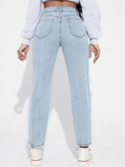 Kotty Women Blue Jean High-Rise Clean look Stretchable Jeans