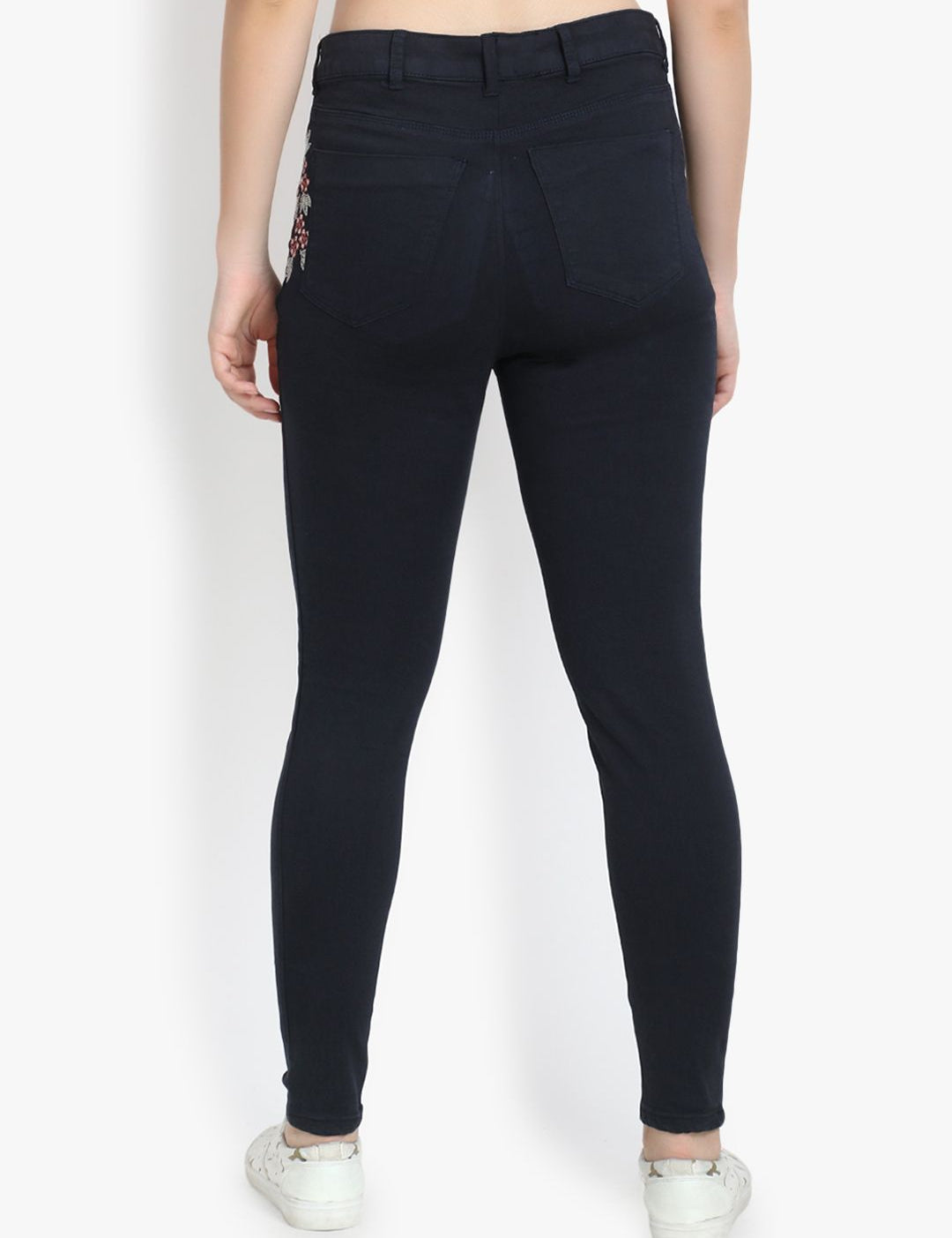 Kotty Women Blue Skinny Fit High-Rise Clean Look Jeans