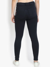 Kotty Women Blue Skinny Fit High-Rise Clean Look Jeans