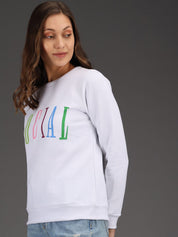 Kotty Women White Sweatshirt