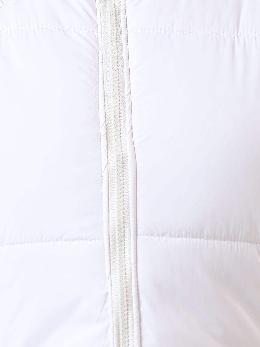 Kotty Women Mock Collar Solid Casual Puffer Insulator Jacket