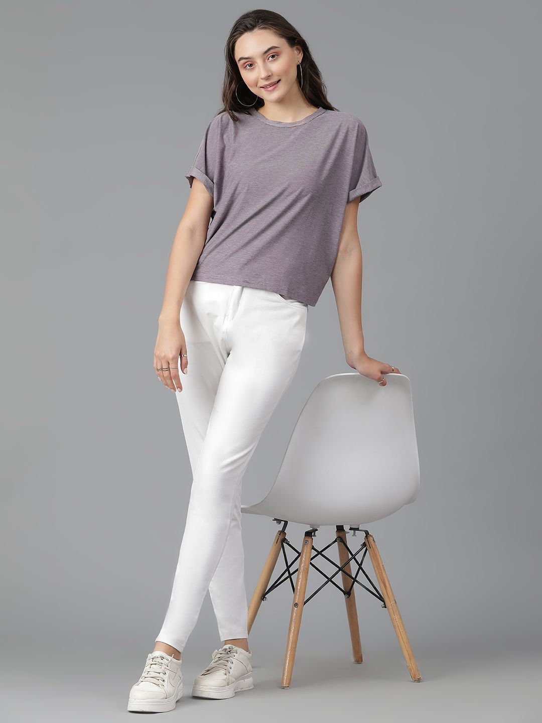 Kotty Extended Sleeves Cotton T-shirt