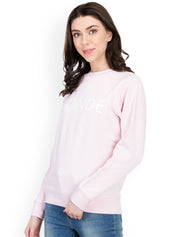 Kotty Women Pink Printed Sweatshirt