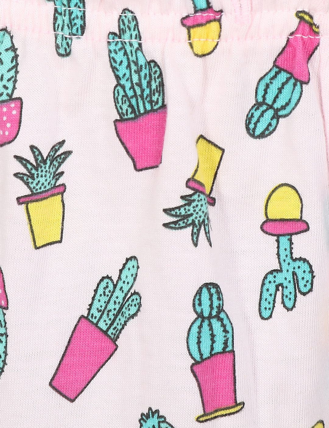 Kotty Women Pink Printed Lounge Shorts KTTSLEEPSHORTS215