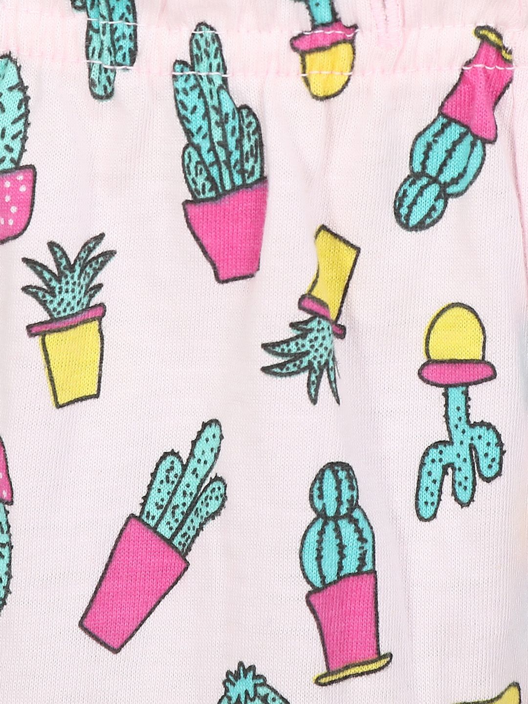 Kotty Women Pink Printed Lounge Shorts KTTSLEEPSHORTS215