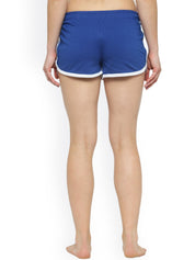 Kotty Women Low-Rise Slim Fit Gym Cotton Shorts